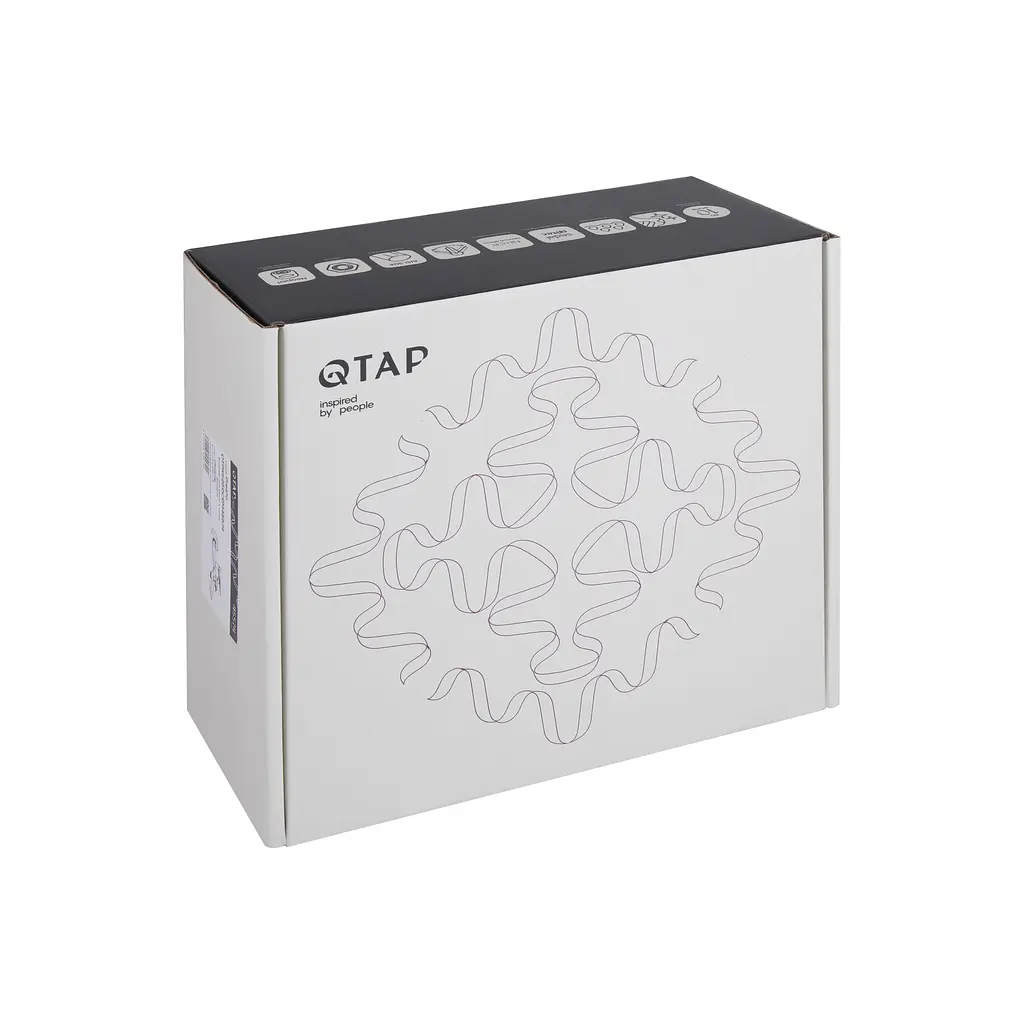 Змішувач для ванни Qtap Presto (з душовим гарнітуром) QTPRE259CRM45574 Chrome - фото 7