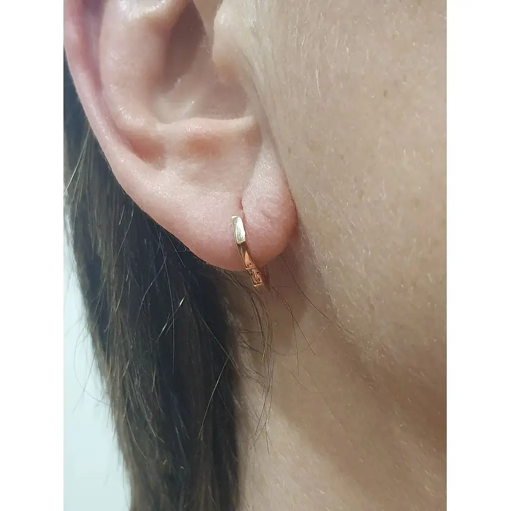 Золота моносережка Столична Ювелірна Фабрика. 110852Я - фото 4