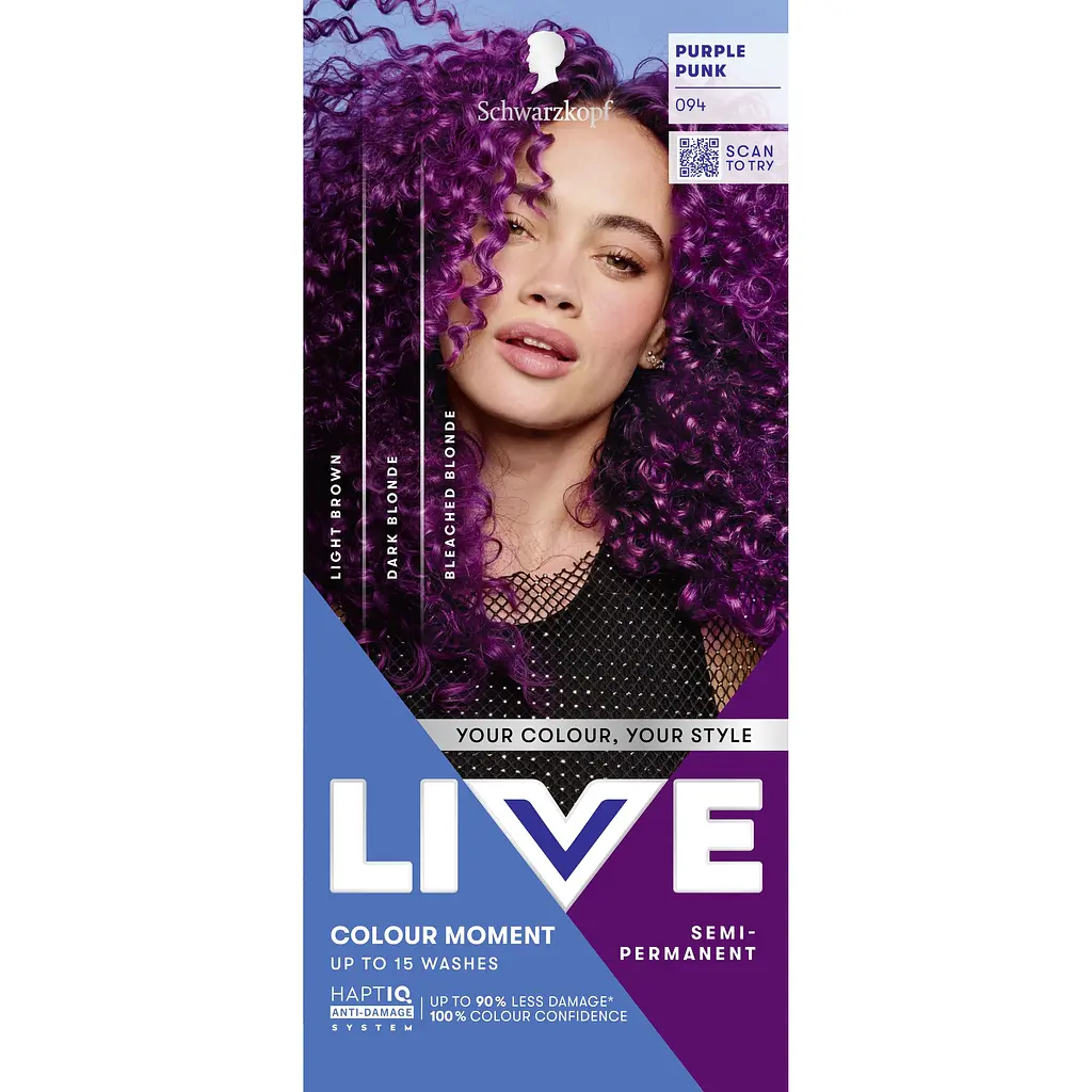 Фарба для волосся Schwarzkopf Live Ultra Brights 094 Purple Punk