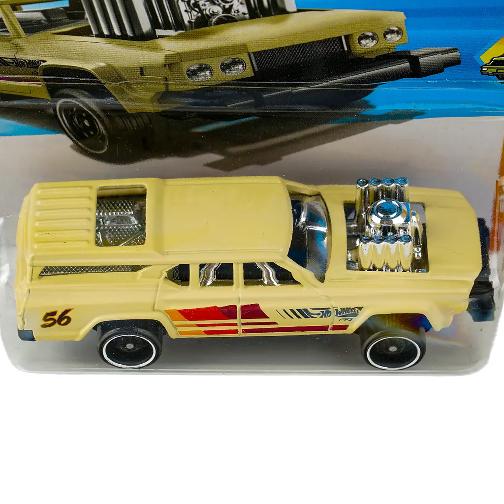 Базовая машинка Hot Wheels Wagons Familiales Cruise Bruiser бежевая (5785) JJJ49-N521 - фото 2