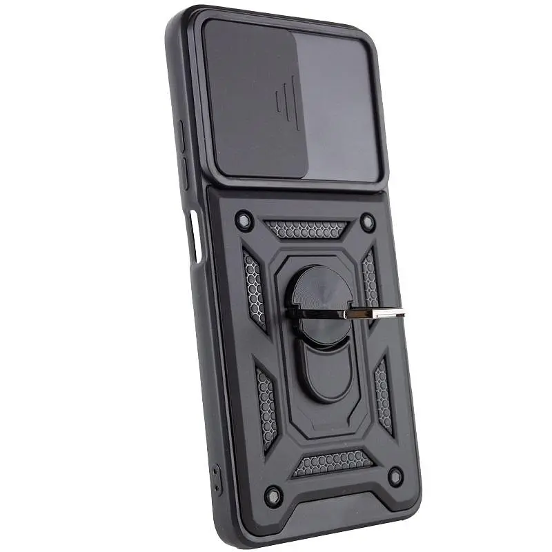 Чохол Ummi Camshield Serge Ring для Xiaomi Redmi Note 12S Чорний/Black - фото 3