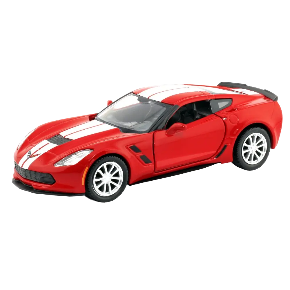 Машинка Uni-fortune Chevrolet Corvette GRAND SPORT, 1:32, в асортименті (554039С) - фото 2