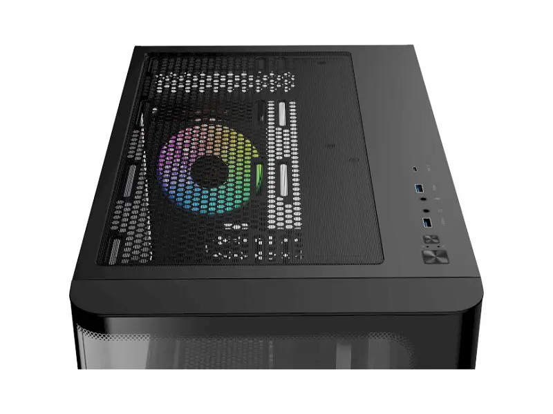 Корпус OCYPUS Iota C70 Curve ARGB Black (IOTA-C70-BKD400CD-GL) - фото 7