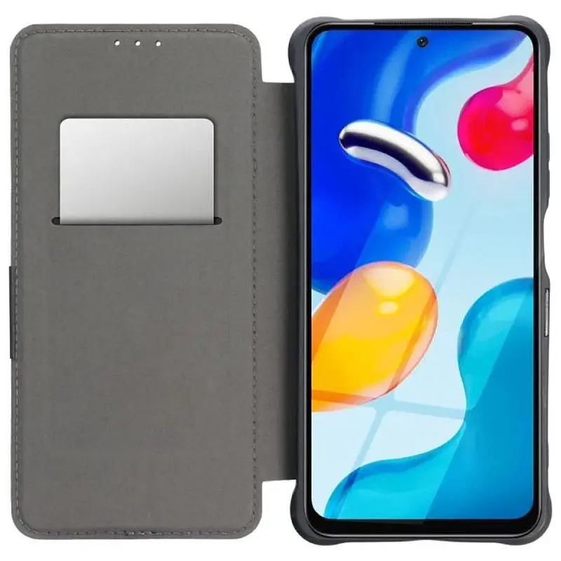 Чохол-книжка Getman шкіряний Razor PU для Xiaomi Redmi 13Coco C65 Red - фото 3