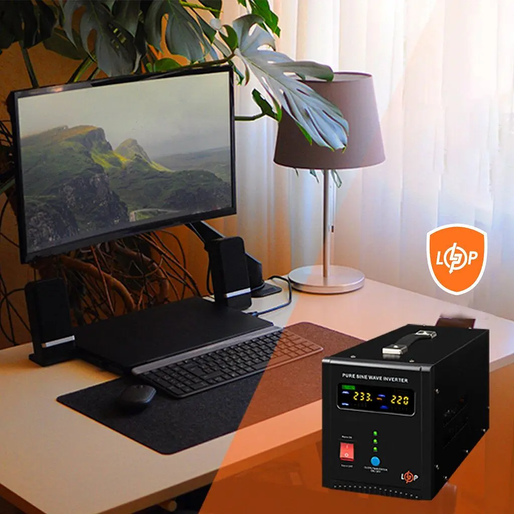ИБП LogicPower LPY-PSW-1500VA+ (1050W) (22872) - фото 6