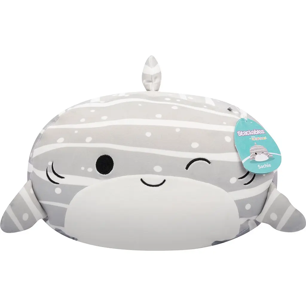 М'яка іграшка Squishmallows Китова акула Сачі 30 см (SQCR06550) - фото 7