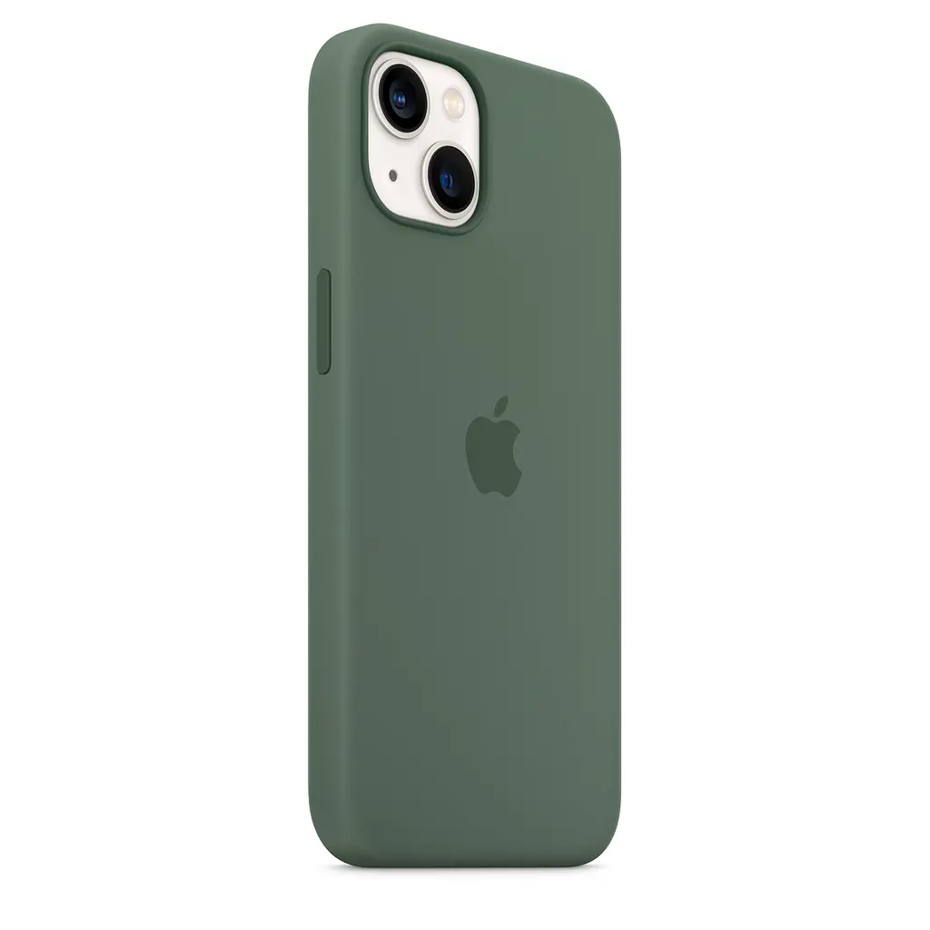 Чохол Silicone Case з MagSafe для Apple iPhone 13 (6.1) (Eucalyptus) ААА [69875] - фото 3