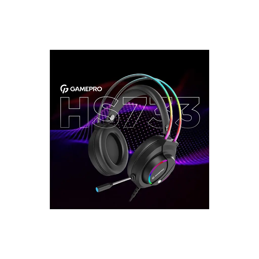 Навушники GamePro HS733 Black (HS733) - фото 3