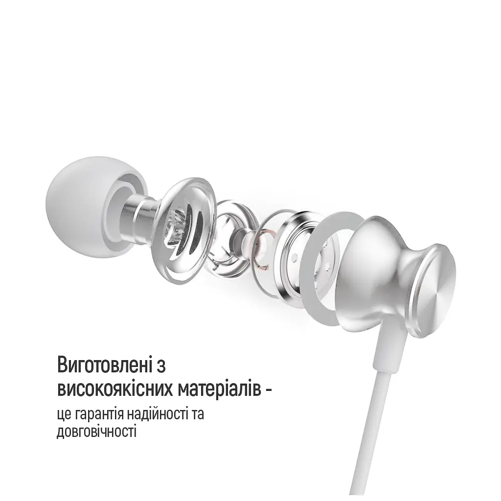 Навушники ColorWay 3.5 mm Wired Earphone UrbanBeat White (CW-WD03WT) - фото 10