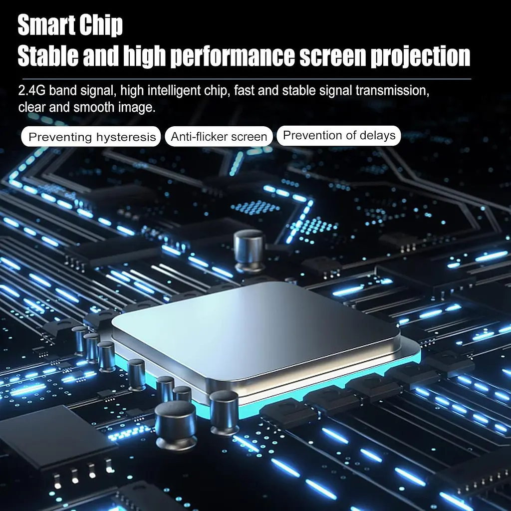 Бездротовий HDMI адаптер QIDUHUQI з Miracast, DLNA та AirPlay - фото 3