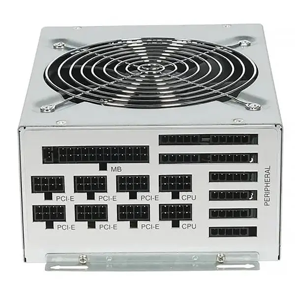 БЖ 1200W FSP FSP1200-50AAG 80+ GOLD, 6xPCI-E6+2, 135mm fan, Modular, C20, brown box (FSP1200-50AAG) - фото 3