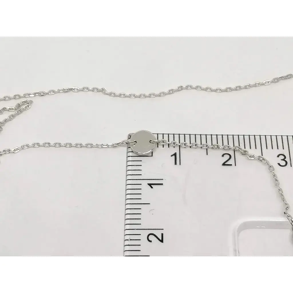 Серебряное колье Qvaliz Крестики. 908-01208 38 - фото 5