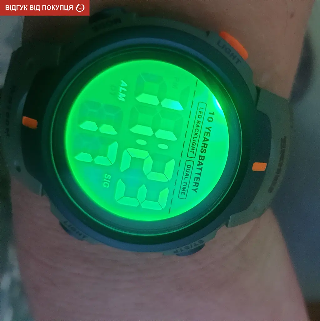 Годинник Skmei Neon 10 Bar - фото 12