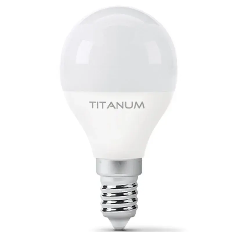 Лампочка TITANUM G45 6W E14 3000K (TLG4506143) - фото 2
