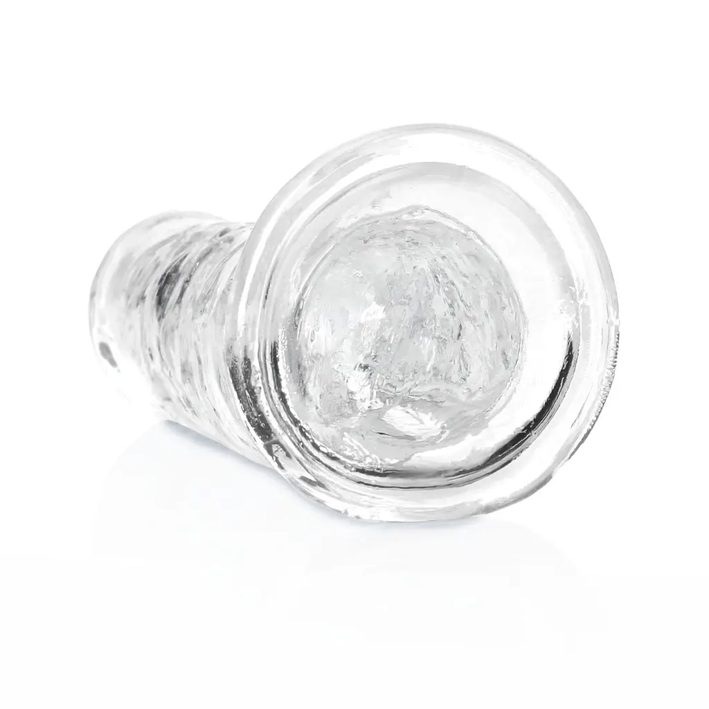 Фалоімітатор RealRock Crystal Clear Realistic Dildo 7'' 20 см прозорий - фото 6
