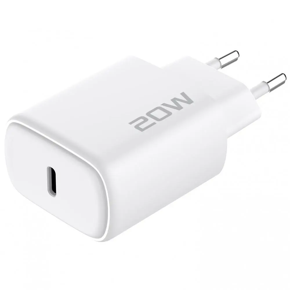 Зарядний пристрій Proove Silicone Power 2 20W (Type-C) + Cable Type-C to Lightning (1m) white (WCSP22010002) - фото 4