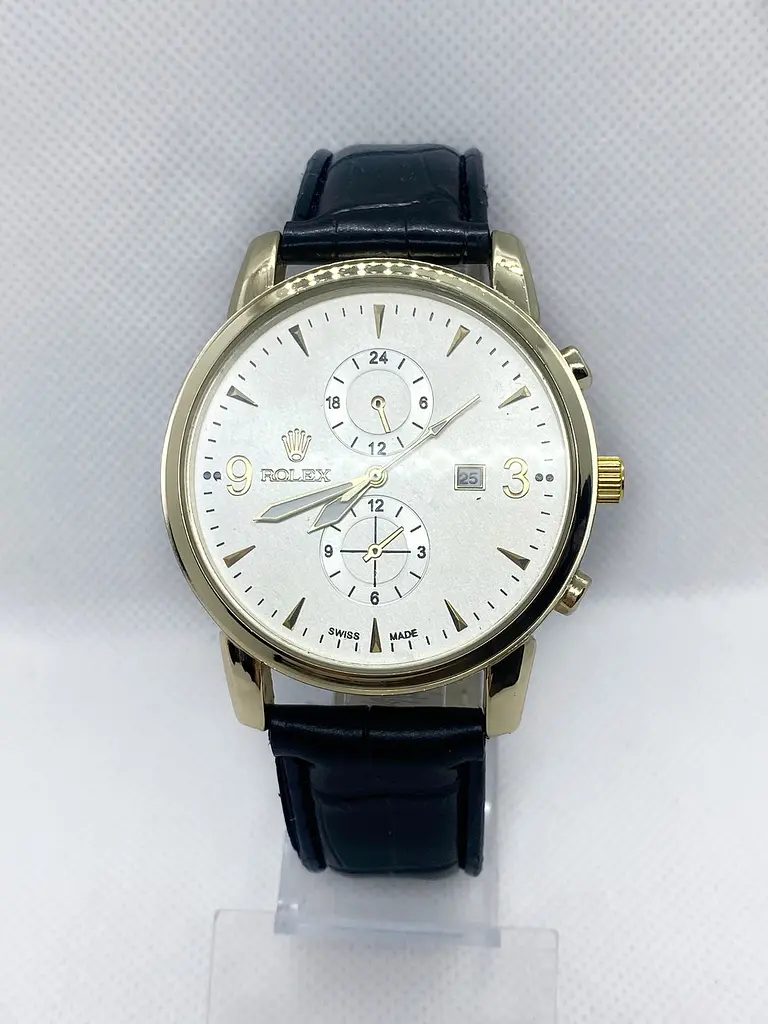 Наручний годинник чоловічий Clockhouse Rolex Золотистий (IBW891YB) - фото 2