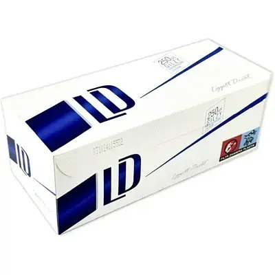 Гильзы для набивки сигарет LD 8х15 мм Blue 250 шт. - фото 3