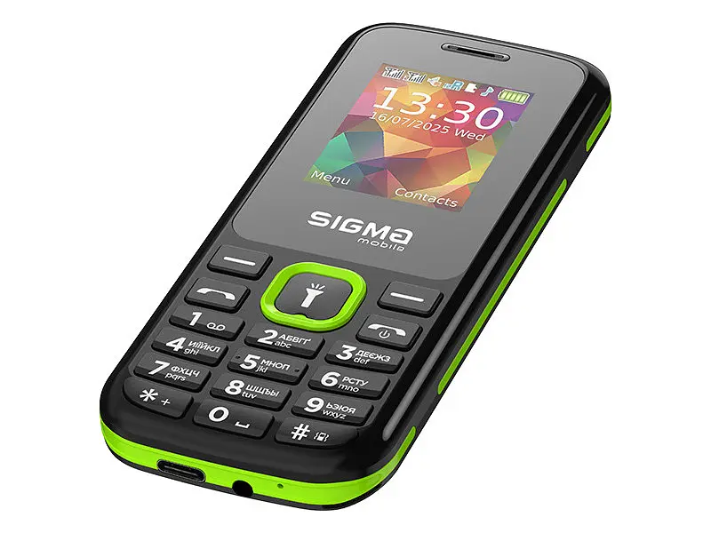 Мобільний телефон Sigma mobile X-style 171 MINI Black-green - фото 3