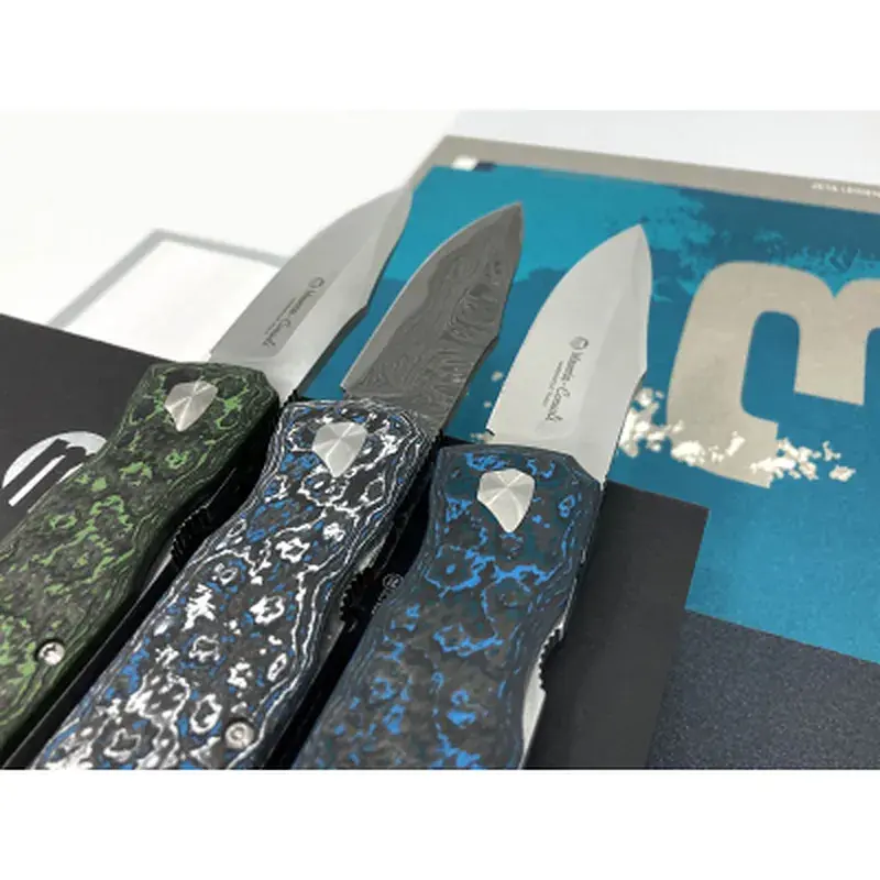 Ніж Maserin Power, Magnacut, fat carbon arctic blue (502/BM) - фото 8