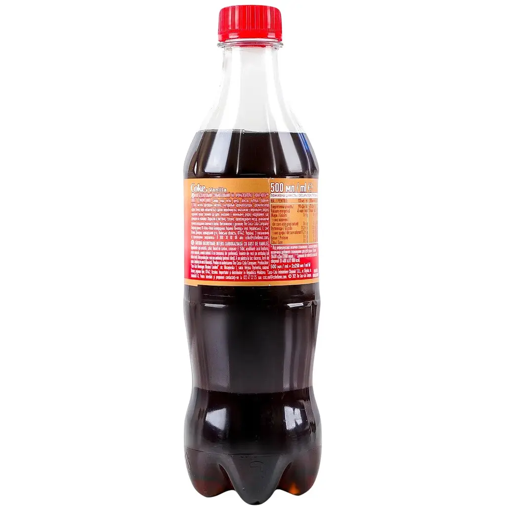 Напій Coca-Cola Vanilla безалкогольний сильногазований 500 мл - фото 4