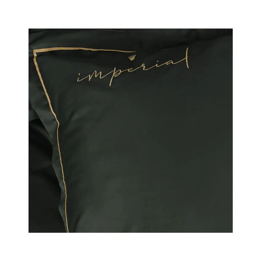 Постільна білизна MirSon Сатин Imperial Satin Emerald 143х210 полуторний (2200008576219) - фото 7