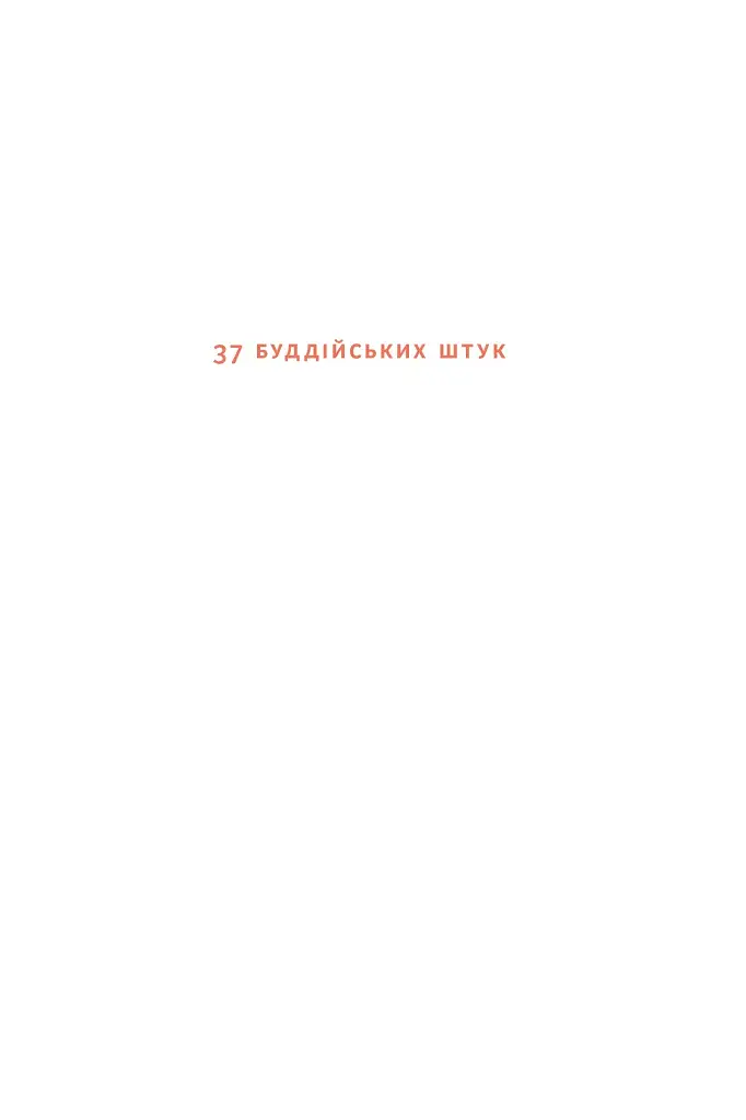 37 буддійських штук. Як пережити бентежні часи. Доповнене видання - фото 2