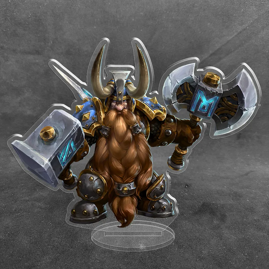 Акрилова колекційна фігурка World of Warcraft Дворф 15 см - фото 2