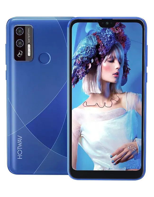 Смартфон Hotwav h1 2/16gb Blue - фото 3