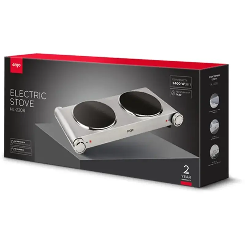 Электроплита ERGO HL-2208 - фото 9