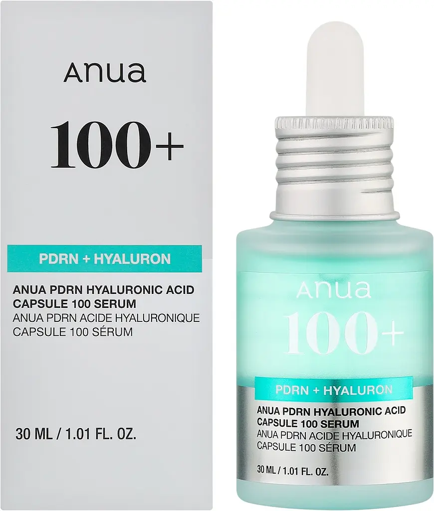 Зволожувальна сироватка з гіалуроновою кислотою 30 мл Anua PDRN Hyaluronic Acid Capsule 100 Serum - фото 2