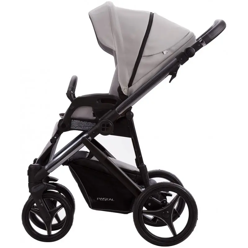 Универсальная коляска 2 в 1 Bebetto Pascal Premium, Dark 01 (503.25.21.D01) - фото 12