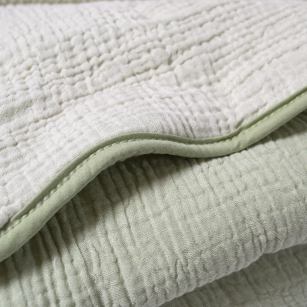 Покрывало Lotus Home - Limas muslin roseda-sand dollar 245x245 - фото 5