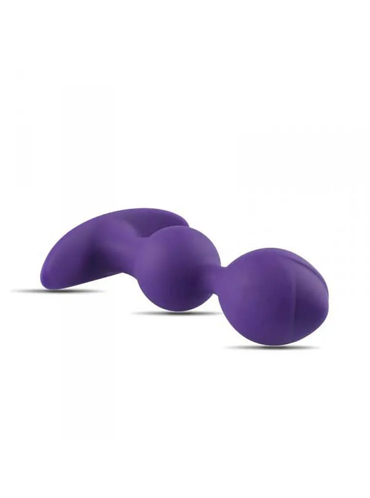 Анальна пробка Toyz4lovers Plug-Plug Anale Pull Balls Touch, 11 см (фіолетовий) - фото 3