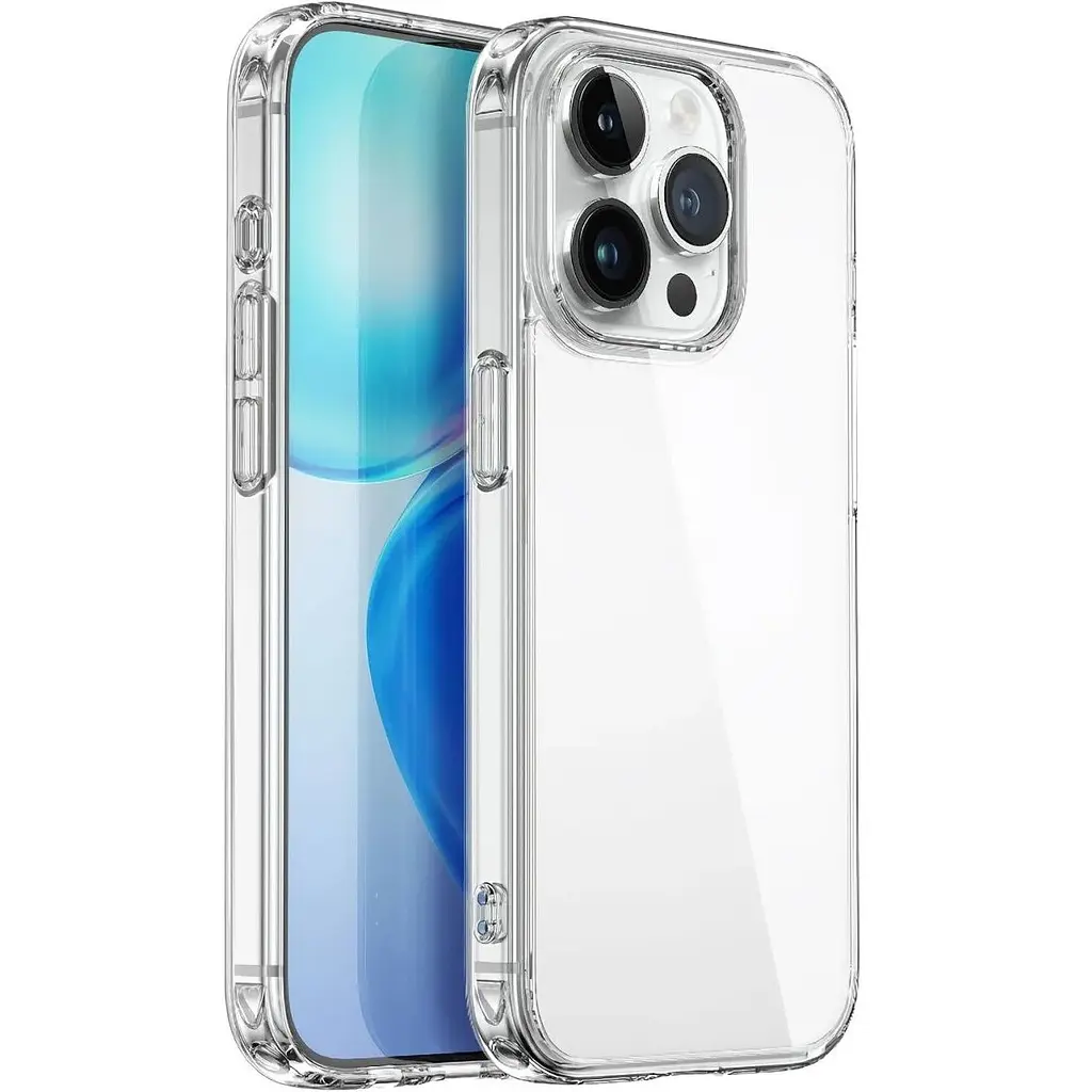 Чохол WiWU ZCC-108 TPU Clear Series для Apple iPhone 15 Pro Transparent [128984] - фото 5