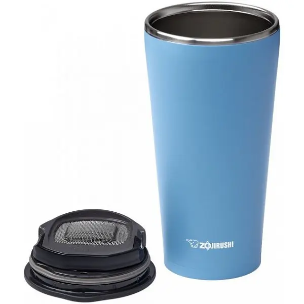 Термостакан Zojirushi SX-FSE45 0.45 л Голубой (1013-SX-FSE45AJ) - фото 2