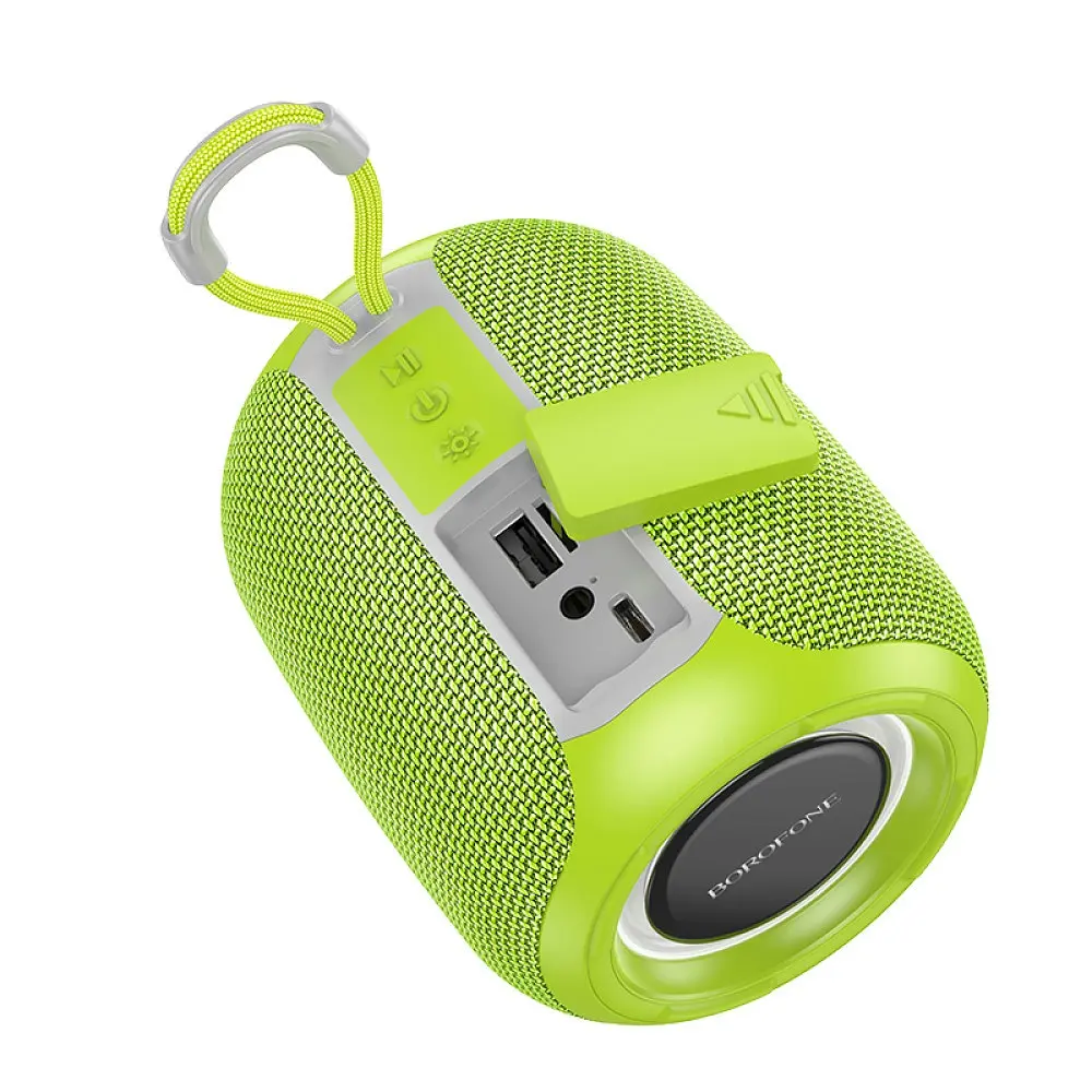 Колонка портативная Borofone BR36 Lucy sports BT speaker зеленый - фото 2