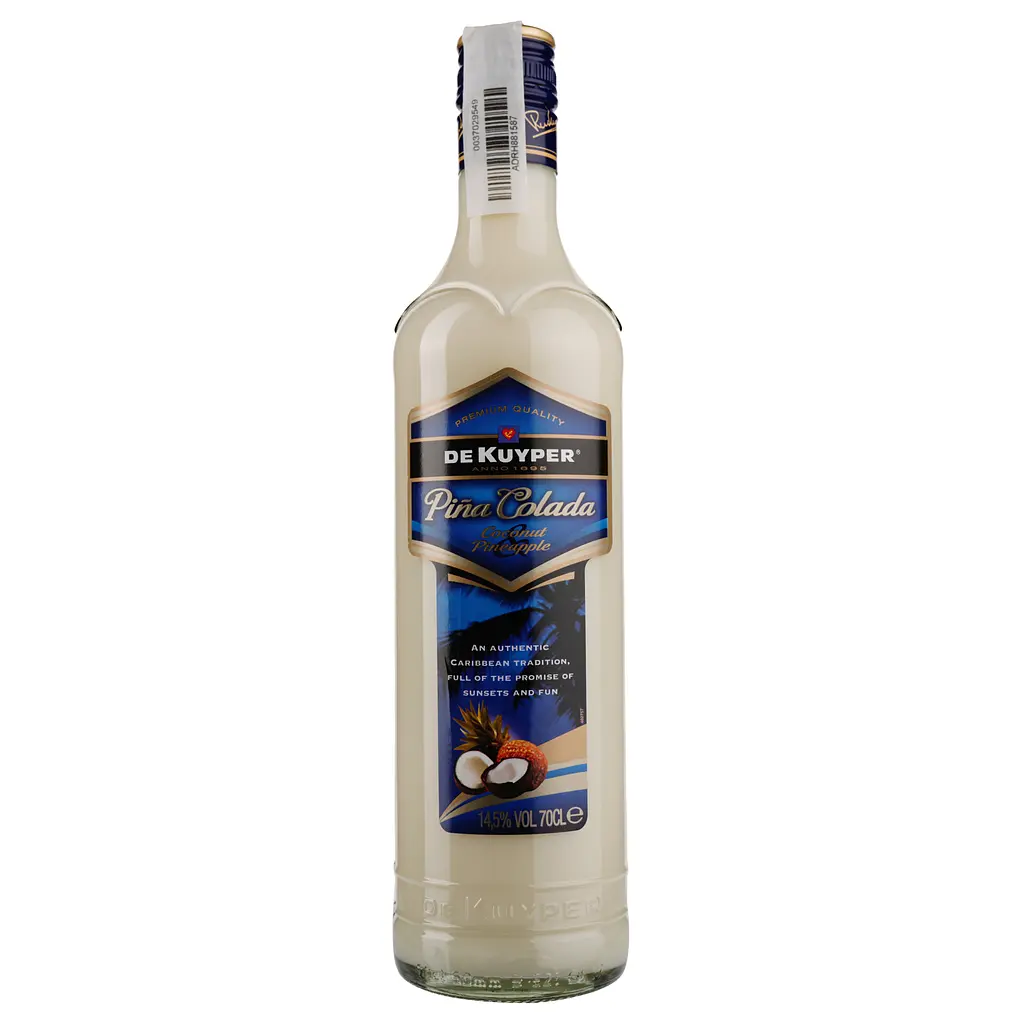 Уцінка. Лікер De Kuyper Pina Colada Кокосово-ананасовий, 14,5%, 0,7 л
