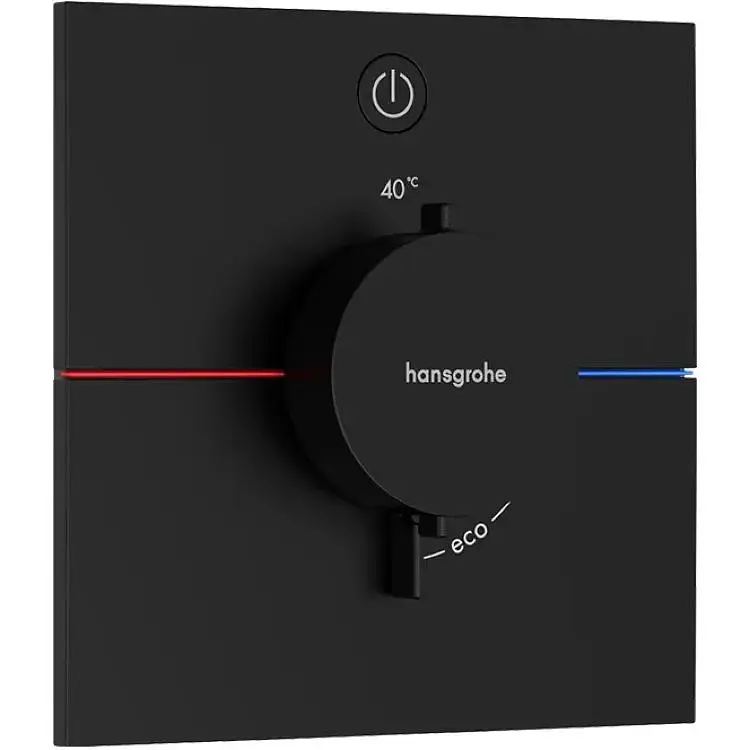 Термостат для душу Hansgrohe ShowerSelect Comfort E matt black 15571670