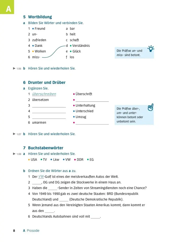Deutsch uben. Phonetik B1 - Ubungen und Tipps fur eine gute Aussprache - Даніела Нібіш - фото 4