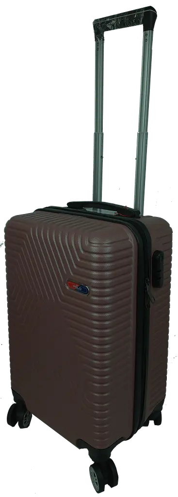 Валіза пластикова GD Polo 45 л 57x34x25 см ABS коричнева - фото 3