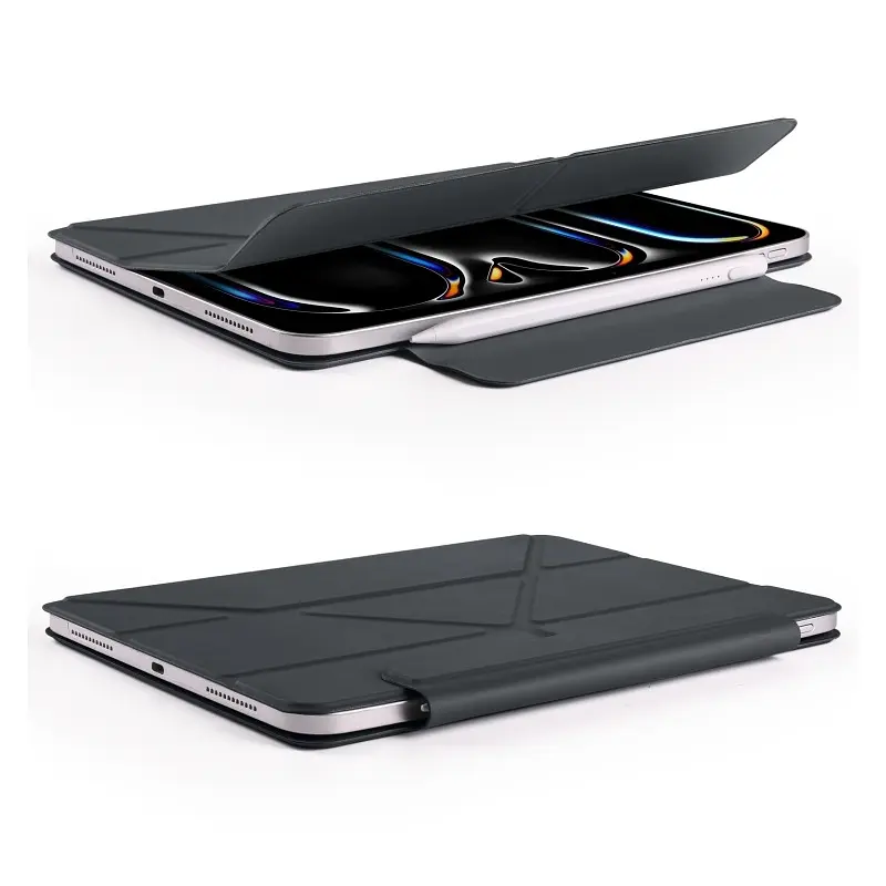 Чохол-книжка BeCover Ultra Slim Origami Magnetic для Apple iPad Pro 13 (2024) Black (712964) - фото 3