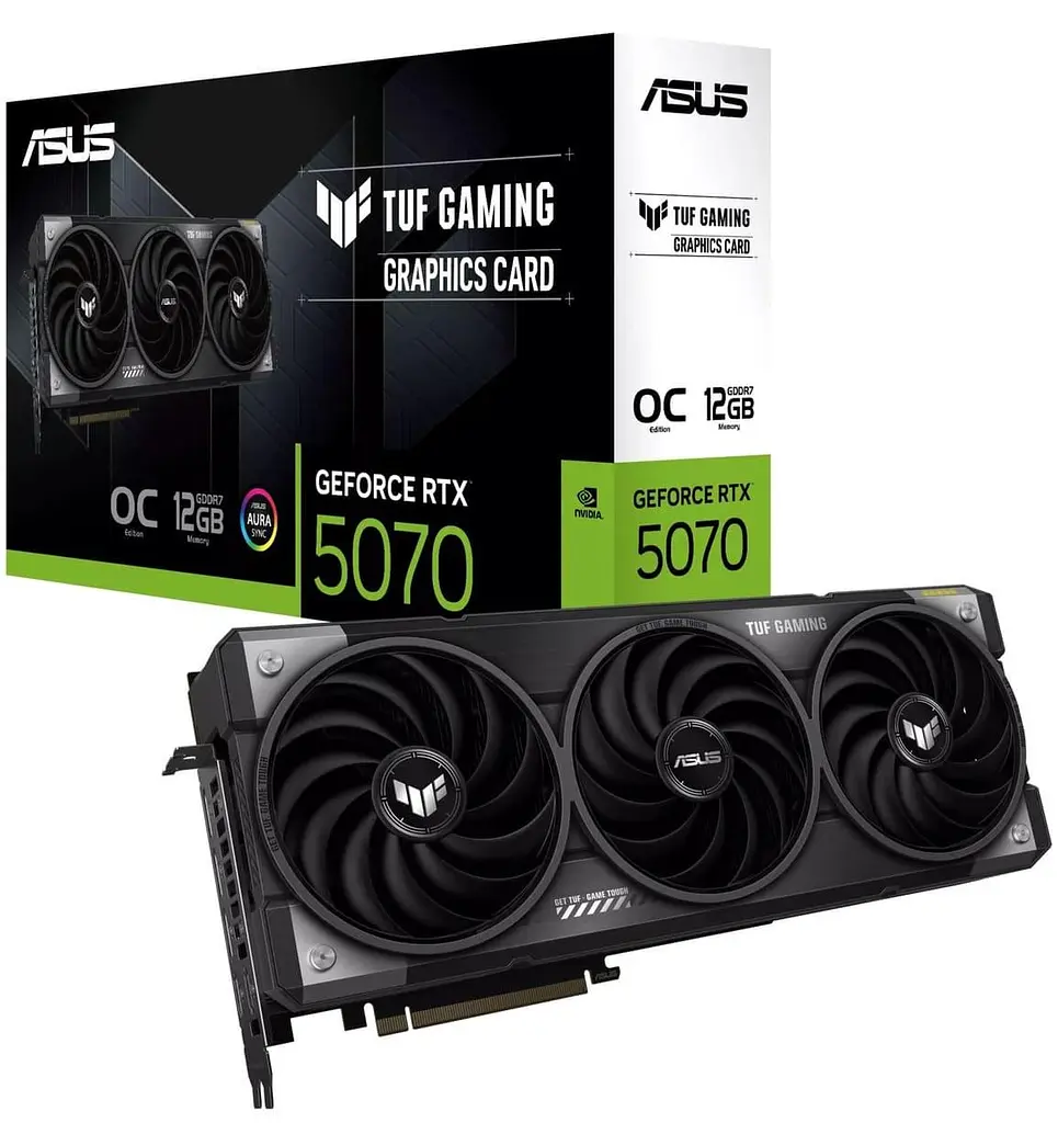 Відеокарта ASUS RTX 5070 12GB TUF Gaming OC (TUF-RTX5070-O12G-GAMING) (GDDR7, 192 bit, PCI-E v5.0 x16) Б/в - фото 10