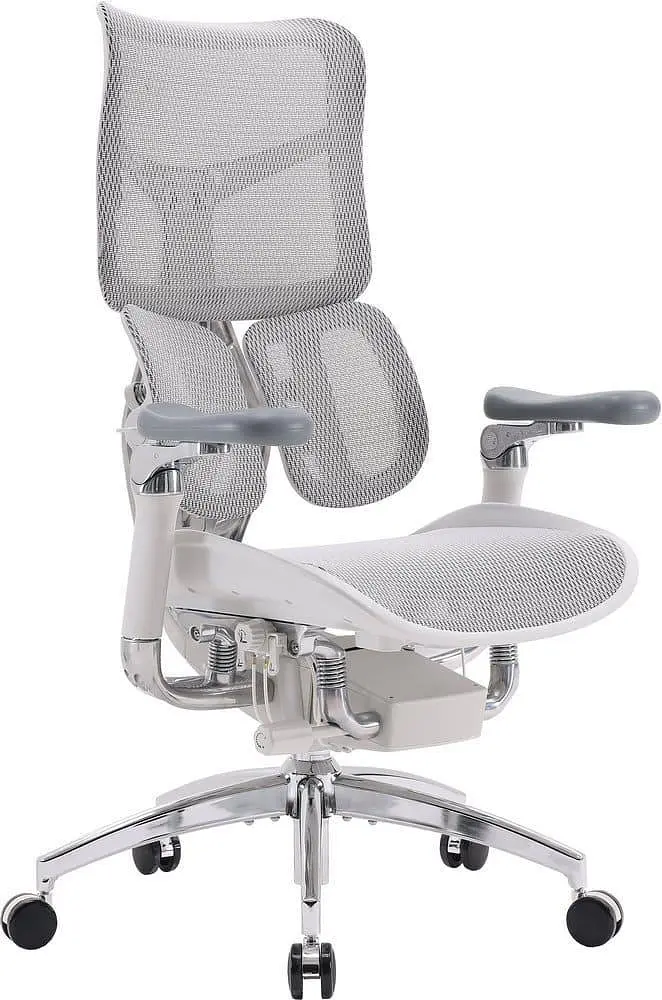 Ігрове крісло Sihoo DORO S300 Mesh Light Grey (S300-M202) - фото 2