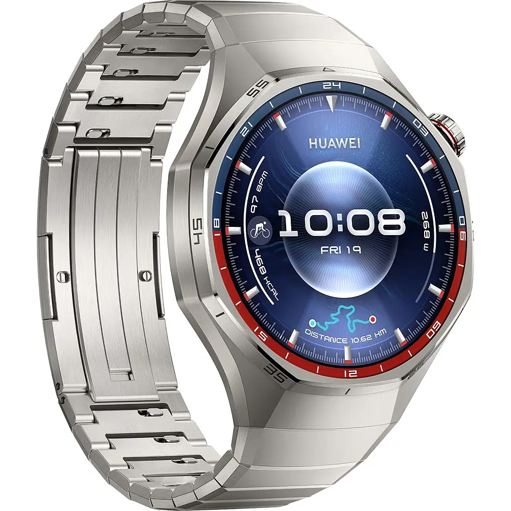 Смарт-годинник Smart Watch Huawei GT 6 Pro 46mm (55020FTT) Titanium Strap UA - фото 3