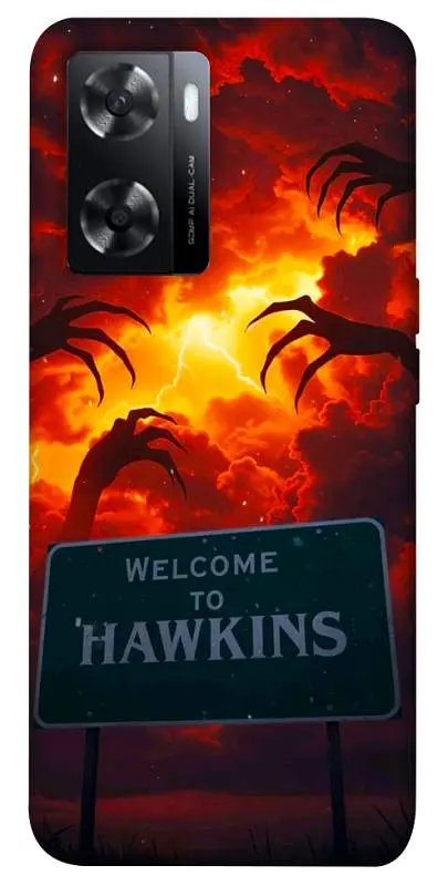 Чохол Demsky Welcome to hawkins для Oppo A57s