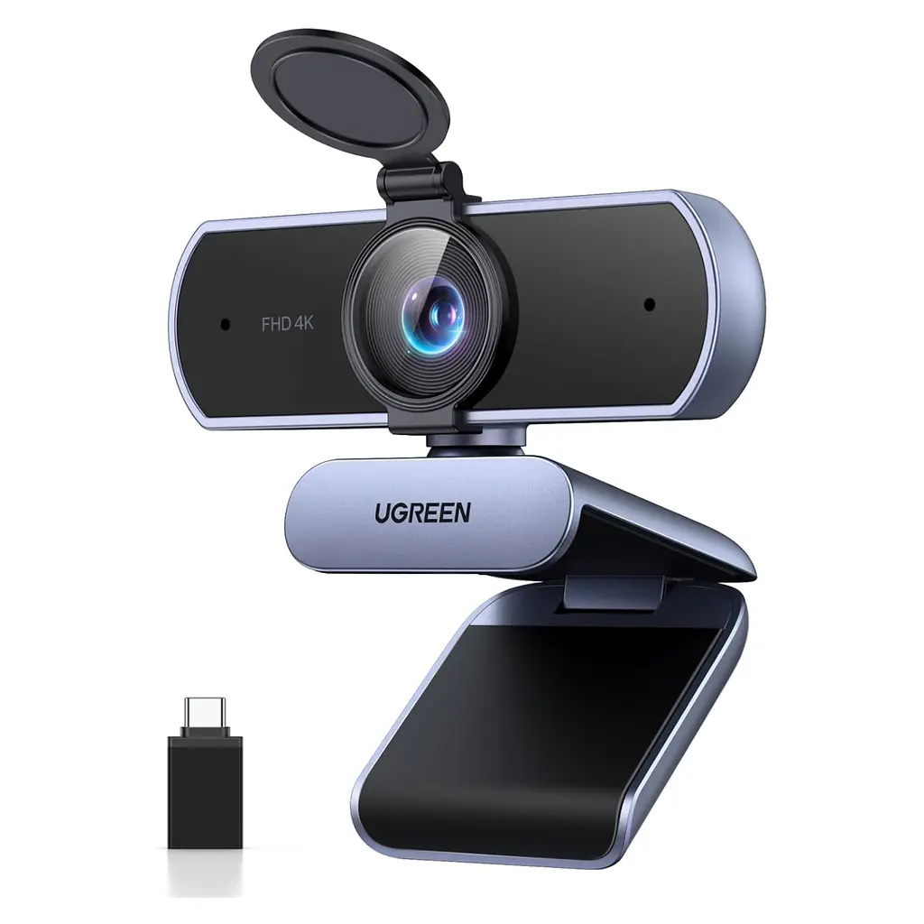 Вебкамера UGREEN CM831 USB-A 4K 30 кадрів/с і 1080p 60 кадрів/с для 4K (65381)