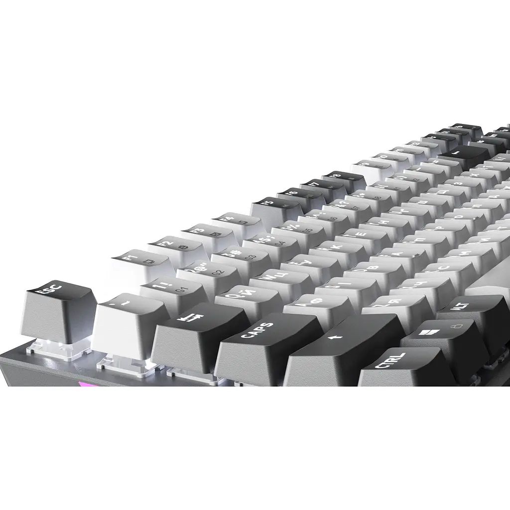 Клавіатура GamePro Genesis Metallic Outemu Red Swithes USB Gray (MK144G) [152671] - фото 4
