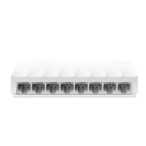 Комутатор TP-LINK LS1008, 8x100 Mb/s, пластмасовий корпус, некерований