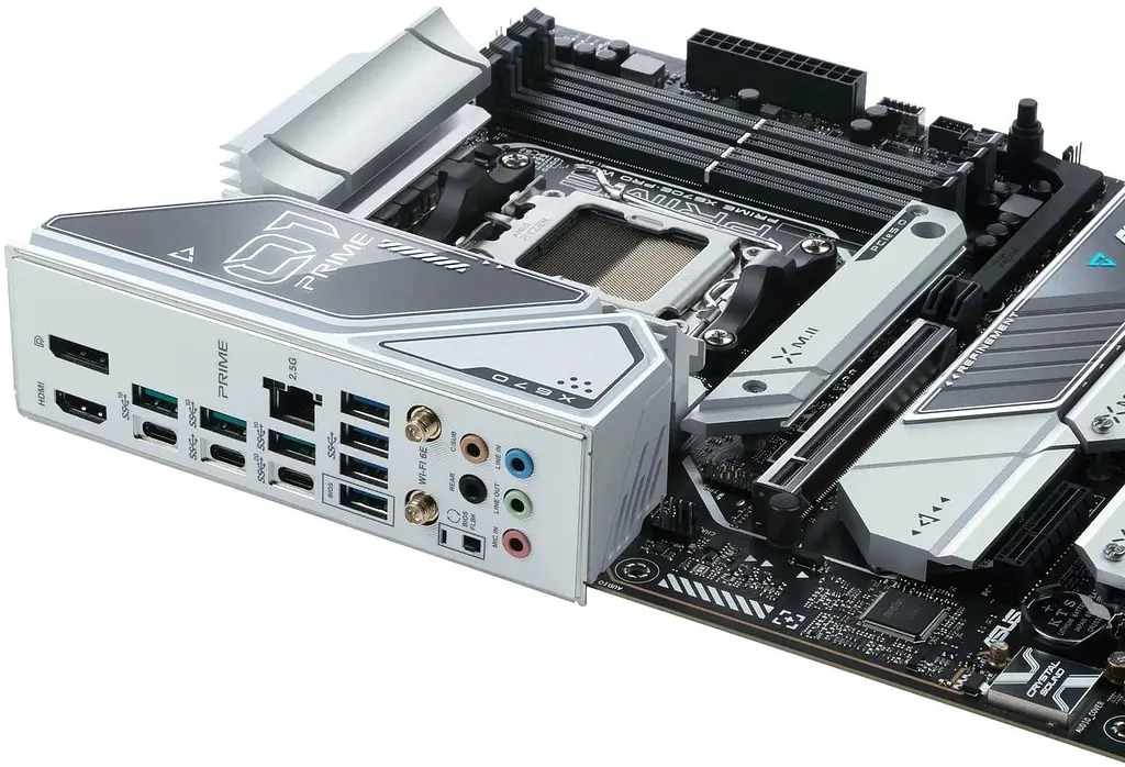 Материнська плата ASUS PRIME X670E-PRO WIFI (PRIME X670E-PRO WIFI) (Socket AM5, AMD X670, ATX) Б/в - фото 9
